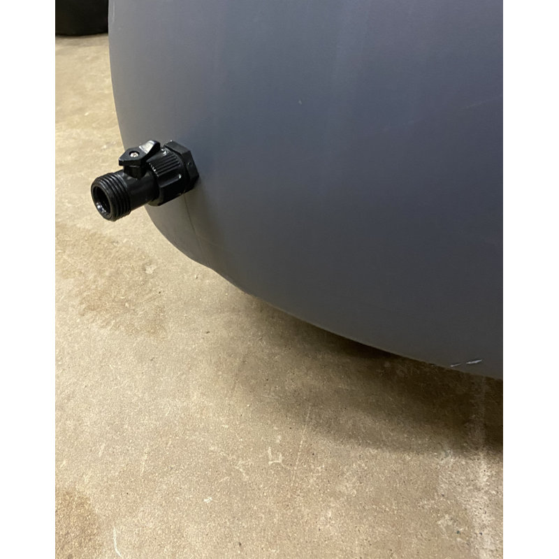 55 gallons Baril de pluie en plastique résistant aux intempéries