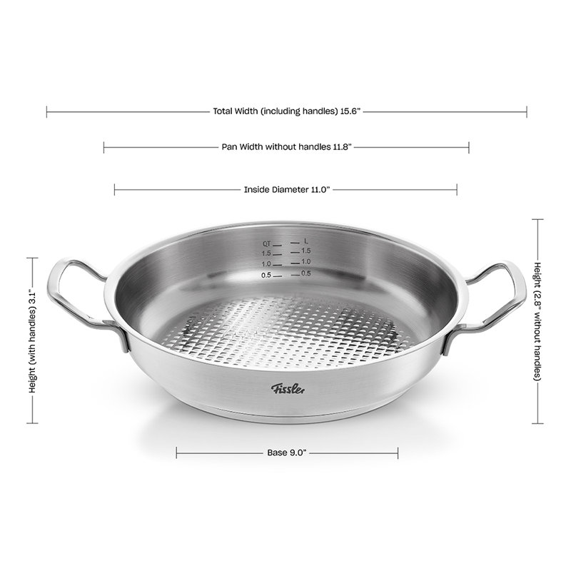 Original-Profi Collection® Stainless Steel Serving Pan, 11-Inch