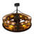 8 - Light Dimmable Drum Chandelier