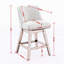 Tabouret de comptoir pivotant Telesha-1696860416