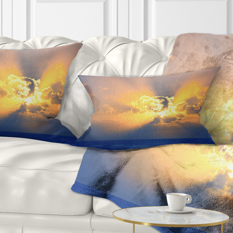 Coussin lombaire Scenic Sunset in Ocean