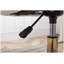 Tabouret pivotant en tissu Modern