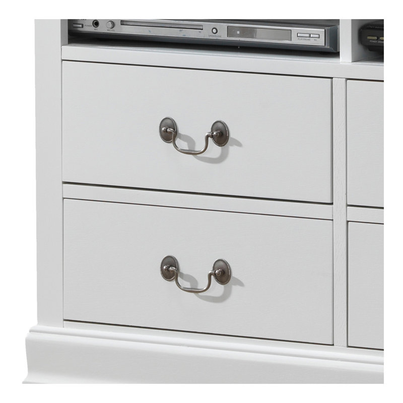 Charmante unité de rangement blanche, Blanc