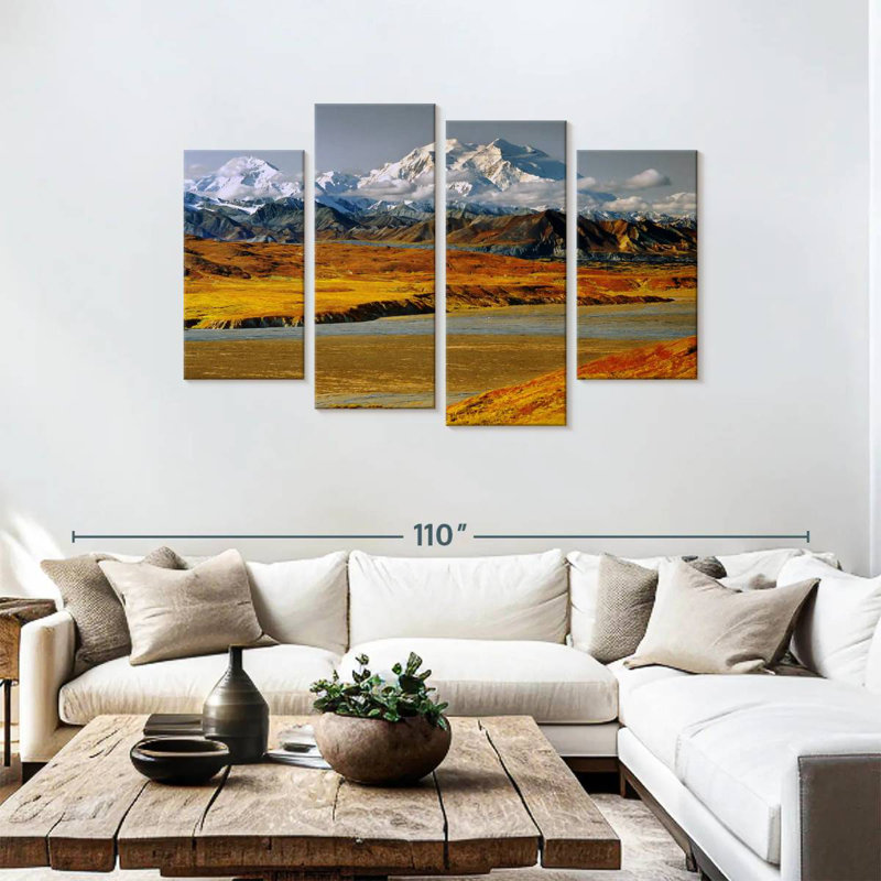 Alvord Golden Denali Fall, H 48 po x l 75 po