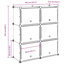 12 Pair Stackable Overdoor Shoe Organiser