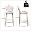 Tabourets de bar ronds en métal-592809197