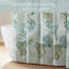 1 Piece 72x72" Shower Curtain,Blue