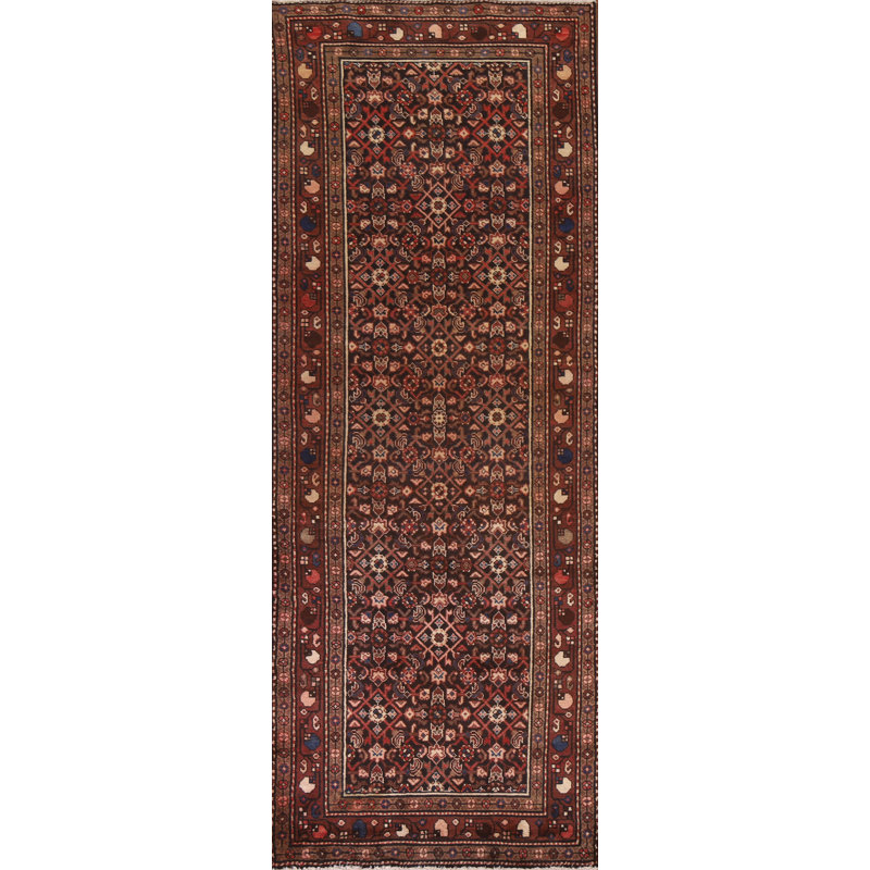 Tapis de couloir géométrique traditionnel 3 x 10
