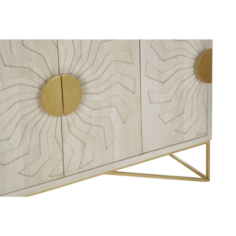 Utsav 150cm Solid Wood Sideboard