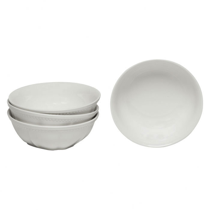 Red Vanilla 30 oz. Classic White Cereal Bowl