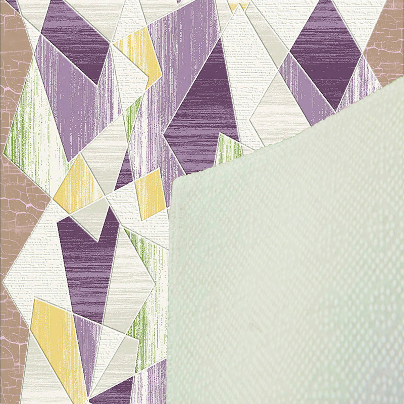 Stylish Woven Carpet, 5.2 x 7.5 Feet | 100% Polyester, 0.3 in Pile Height, Antibacterial, Non-Slip PVC Dot Underside | Machine Washable, 3D Digital Print | Perfect for Living Room, Bedroom & Home Décor
