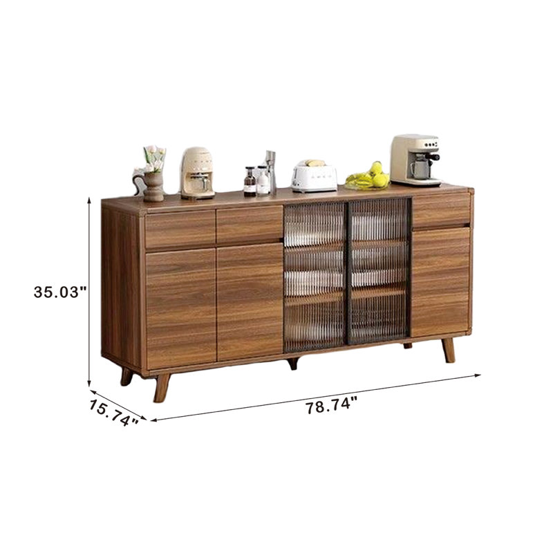 Buffet Mylissa, H 35,03 po x l 78,74 po x P 15,74 po