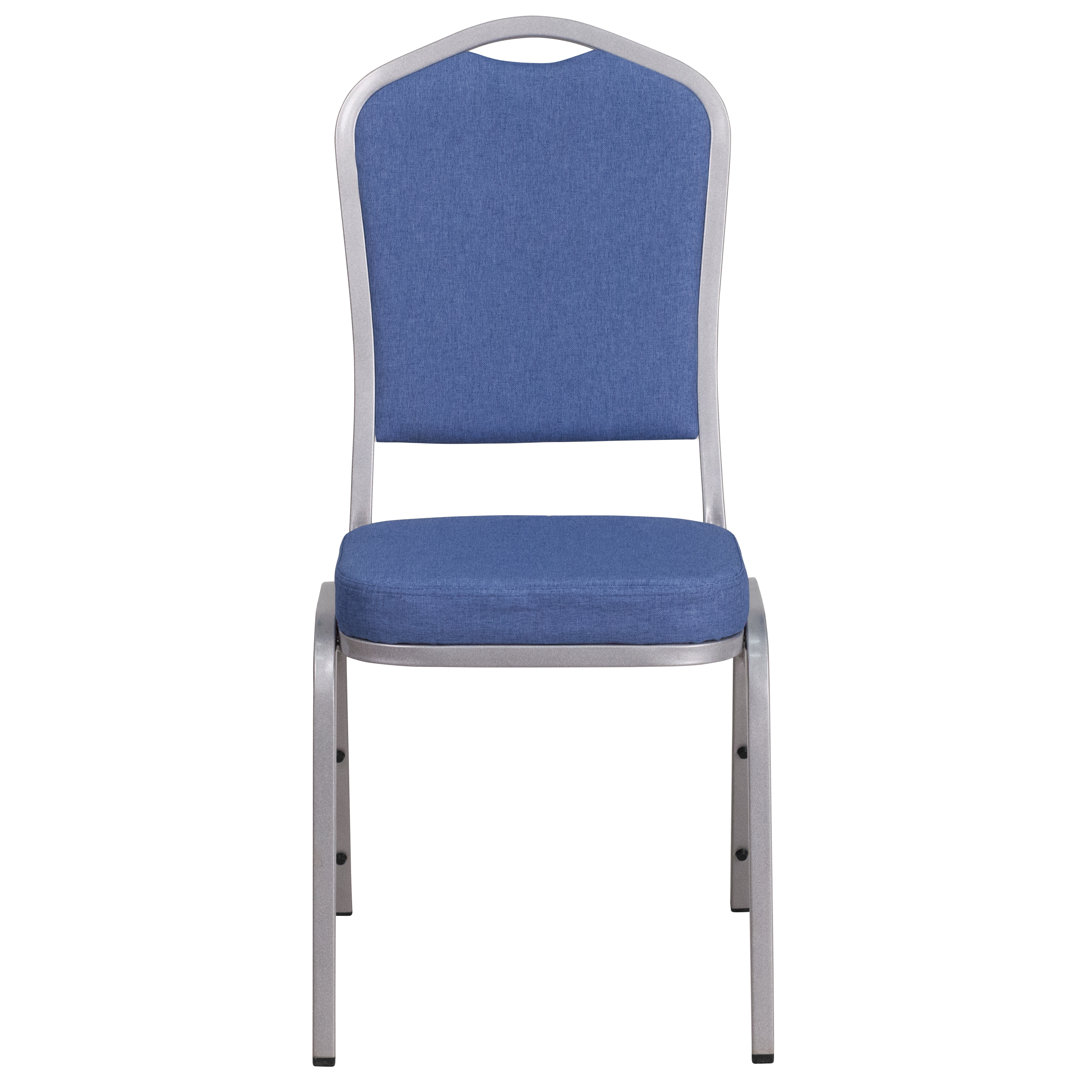 Aurelia Crown Back Stacking Banquet Chair Flash Furniture Frame