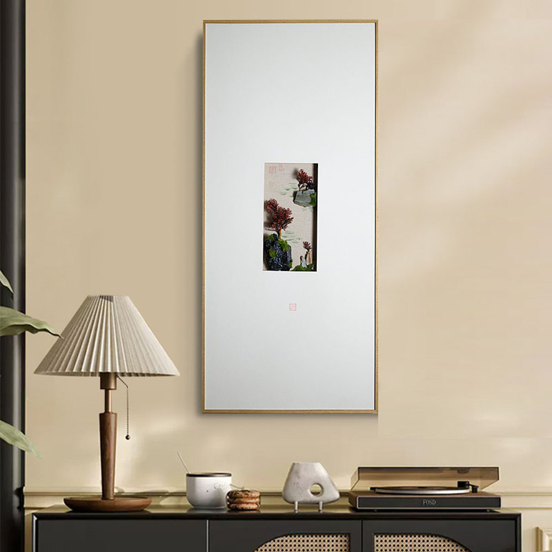 Creative Zen-themed wall decor