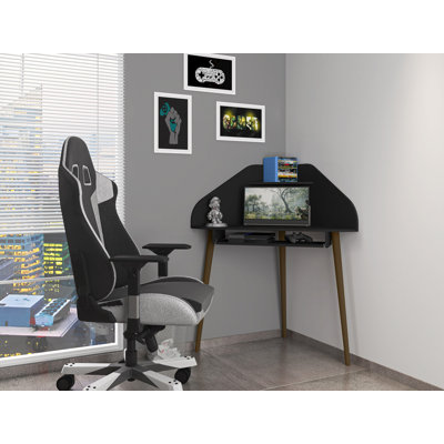 Bureau en coin Bradley Mid-Century Modern