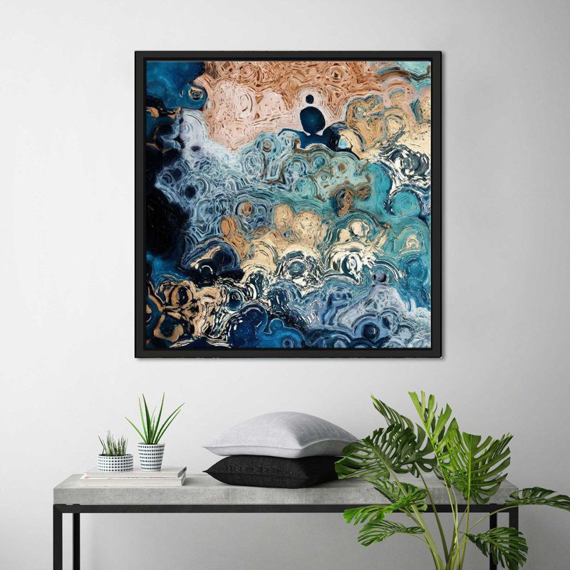 «1 John 3: 2 Children of God» par Mark Lawrence - impression, Cadre flottant noir, H 31,5 po x l 31,5 po x P 2 po