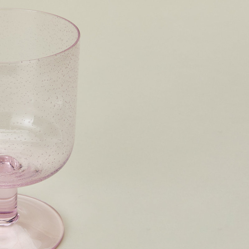 Simple Wine Glass, Blush