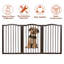 Compton Wood Free Standing Pet Gate