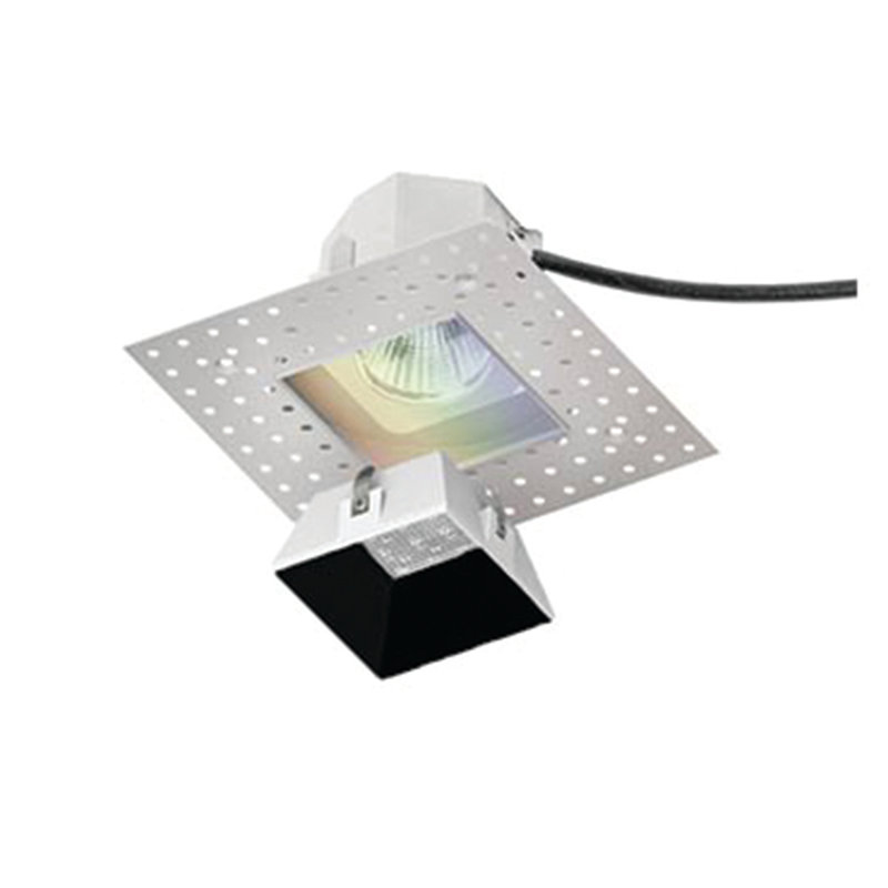 Ensemble d'éclairage encastré DEL 3,5 po Aether, 25 °, Noir