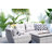 Wicker 4 - Person Patio Conversation Set with Cushions