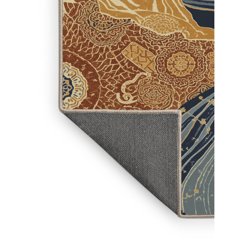 Tapis oriental doux et moelleux Kamena, 8 x 10