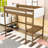 Twin Wood Loft Bed With Built-In-Desk And Ladder