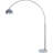 Funston 81'' Brush Steel Arched Floor Lamp
