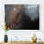 Toile blanche avec cadre photo