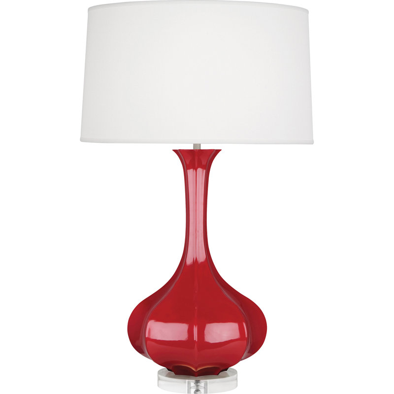 Pike Table Lamp, Ruby Red