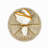 Glass Beads Embroidered Round Placemat