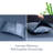 100% Rayon from Bamboo Sheet Set, 16" Deep Pocket Cooling Silky Soft Bed Sheets-100022041-120276895