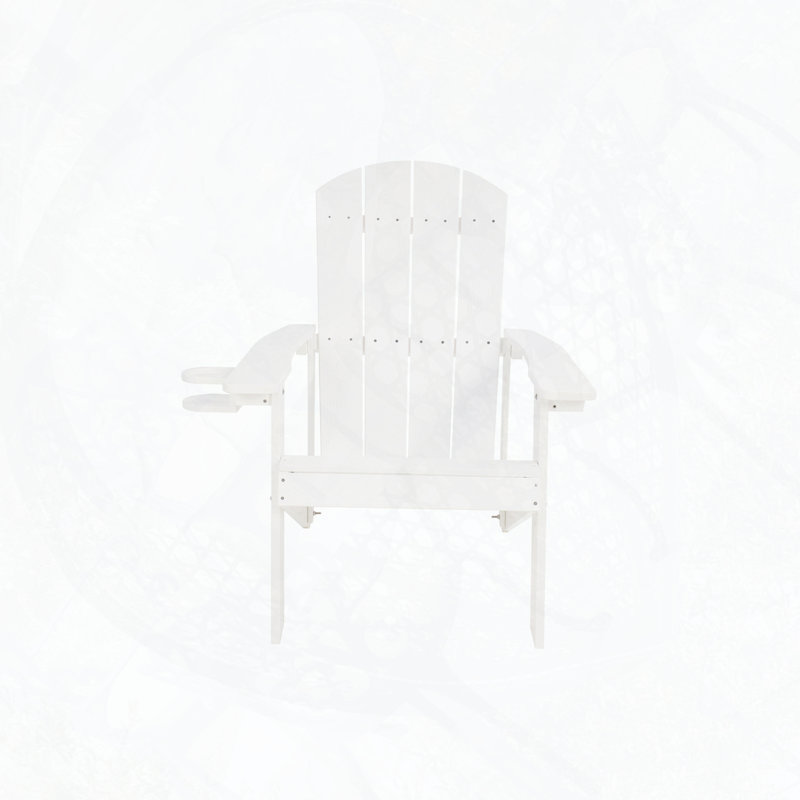 Méridienne d'extérieur avec structure en hauteur, dossier ergonomique et porte-gobelet, Blanc