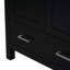 Meuble-lavabo noir 30 po avec lavabo simple-960873351