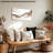 Durante - Elegant Abstract Art Wall Decor for Living Room, Modern Canvas Wall Art Abstract Pictures Wrapped Around Pine Frame, 12×24 inches-1279016876