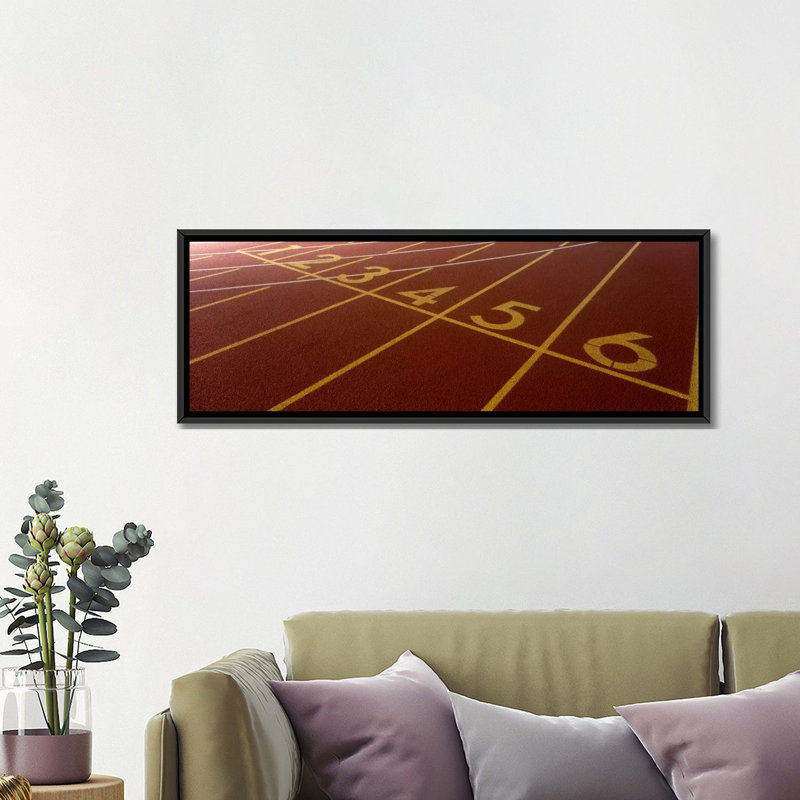 Rail panoramique, reproduction de photo sur toile tendue, "à partir de la ligne panoramique", H 12 po x l 36 po x P 1,5 po