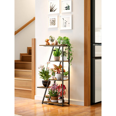 Support pour plantes d'intérieur Verdena 40"H en métal avec lampes de croissance