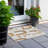 Machine Washable Indoor/Outdoor Cinead ACN1698 Ivory Rug-104615445