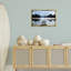 «Clouds & Trees Dock Reflection», art mural sur toile flottante, par Irene Weisz-1216166928-1216166942