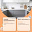 Nettoyants pour appareils de cuisine 50 ml Nettoyant quotidien pour appareils de cuisine Dégraisseur multi-surfaces quotidien pour micro-ondes Réfrigérateurs et fours avec contrôle des odeurs