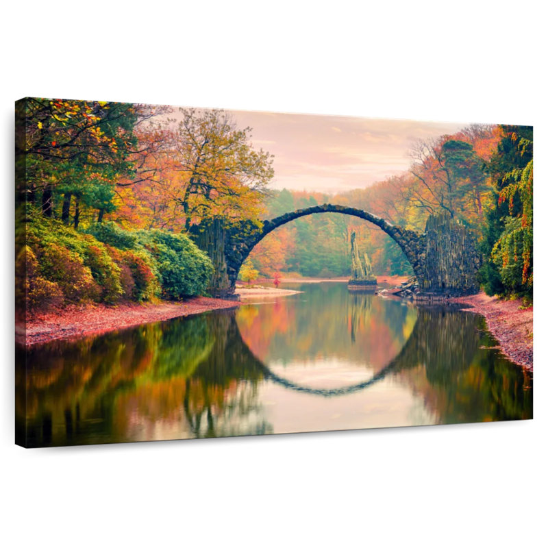 Lilie Devil's Bridge In Germany, 24" H x 36" W