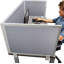 Panneau d'intimité acoustique fixé au bureau-16490074-16490077-16490080
