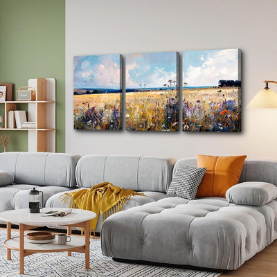 3 Piece Wrapped Canvas Print