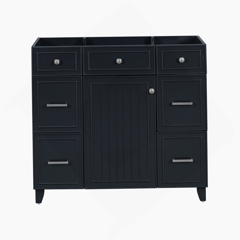 Meuble-lavabo 36 po - Noir (lavabo non inclus)