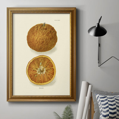Orange - reproduction de cadre photo sur toile