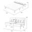 Wallen 2 Seater Velvet Sleeper-1328305468