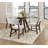 Gislaine Clear 48" Round Dining Table