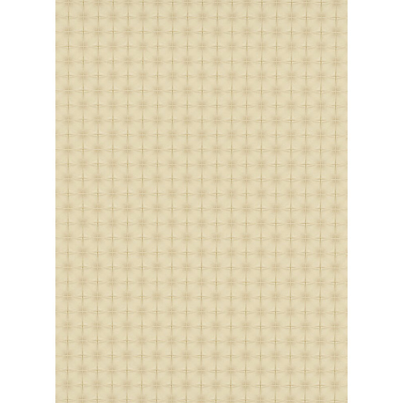 Rouleau de papier peint géométrique l 33 pi x l 21 po Kugler, Jaune clair