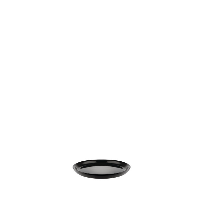 Tonale Stoneware Dinner Plate, 4.73" W x 4.73" D, Black