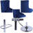 Avryn Velvet Adjustable Swivel Bar Stool-382055545-277404248