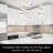 Helix LED Pendant Light, Dimmable 950 Lumens 3000K, 17W Pendant Lighting For Kitchen Island, Hanging Light Fixtures-305763611